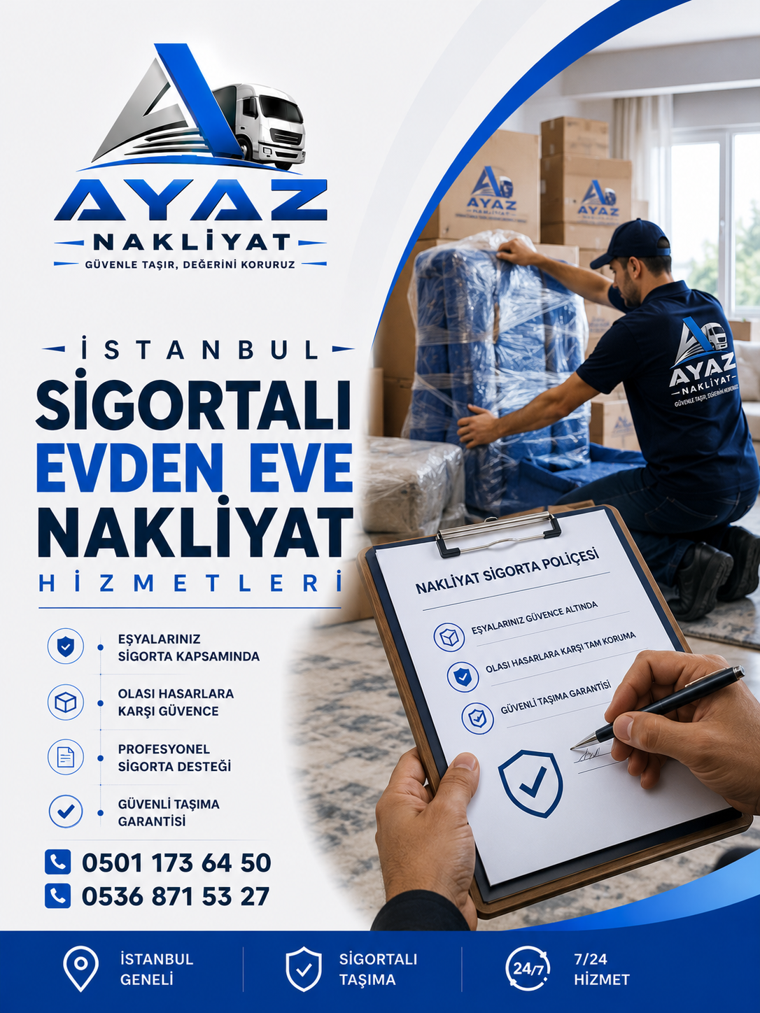 İstanbul Evden Eve Nakliyat - Ayaz Nakliyat
